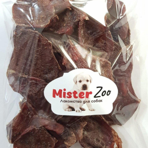 Лакомство Семенники бычьи сушеные (медальоны) 200 г Mister Zoo