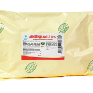 Альбендазол-Л 10% 500 г,  Укрзооветпромпостач