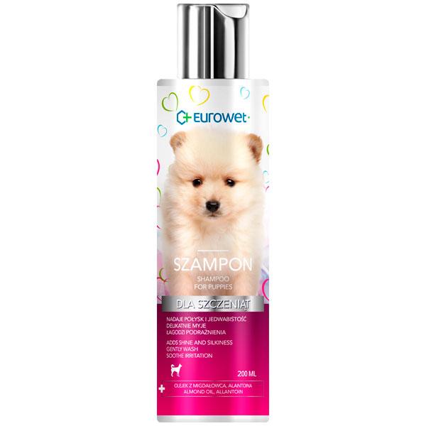 Шампунь для цуценят з мигдальною олією і алантоїном 200 мл (Shampoo for puppies) Eurowet