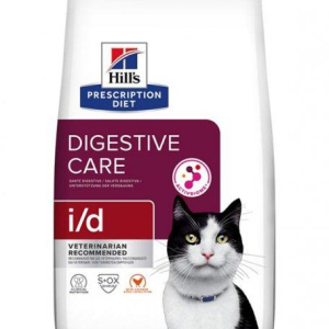 Лікувальний корм для кішок Hills Хіллс PD Digestive Care Feline i/d з куркою 8 кг при розладах шлунково-кишкового тракту