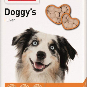 Ласощі Beaphar Doggy's +Liver зі смаком печінки для собак (75 шт)