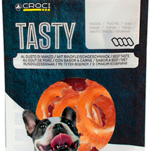 Croci Tasty Кільця з куркою та тріскою для собак 80 г