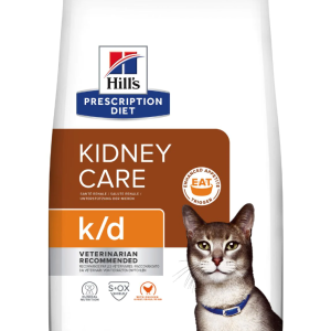 Лікувальний корм Хіллс Hill's PD Kidney Care Feline K/D сухий корм для кішок 400 г при хворобі нирок