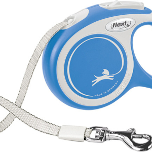 Повідецт-рулетка Flexi New Comfort XS  лента 3 м до 12 кг (Синій)