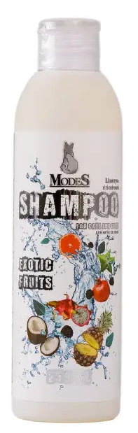 Шампунь Modes Fruit boom Exotic Fruits шампунь Модес Екзотичні фрукти для кішок і собак - 250 мл
