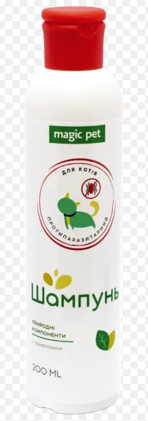 Magic Pet шампунь "Протипаразитарний" для кішок 200мл