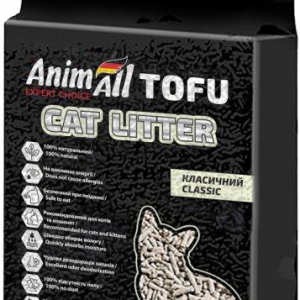 Наповнювач для котячого туалету AnimAll Тофу Classic Соєвий комкуючий 2.6 кг (6 л)