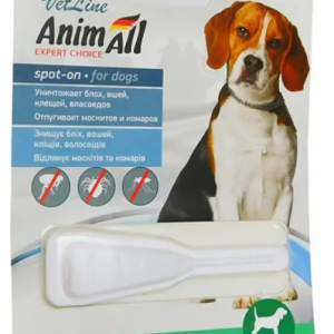 AnimAll VetLine Spot-On для собак 10-20 кг (4 мл)