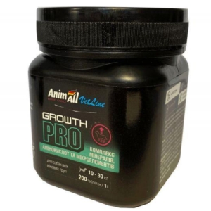 AnimAll VetLine Growth  PRO для великих порід собак (2 г х 250 таблеток)