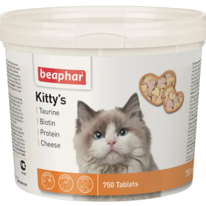 Вітаміни Beaphar для котів Kitty's мікс, таблетки №750