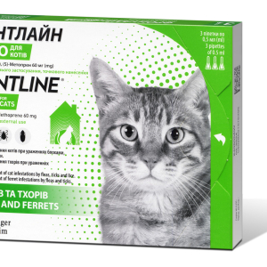 Frontline Combo (Фронтлайн Комбо) краплі на холку для котів №3 піпетки по 0.5 мл