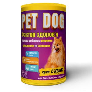Вітаміни PET DOG "Фактор здоров'я" (Круг)