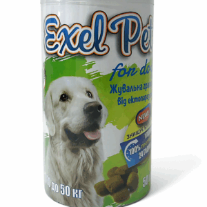 "Exel Pet" - Жувальна гранула від ектопаразитів 20-50 кг №30 (Круг)