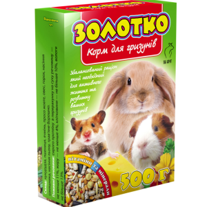 Корм "Золотко" для гризунів 500 г (Круг)