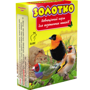 Корм "Золотко" для дрібних екзотичних птахів 500 г (Круг)