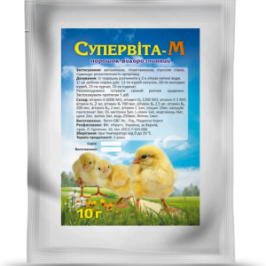 "Супервіта-М" - вітамінно-мінеральний комплекс для сг птиці, 100 г (Круг)