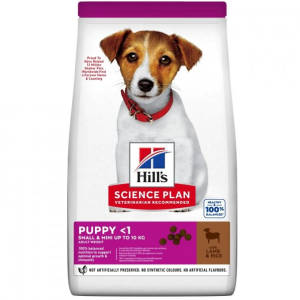 Сухий корм Хіллс Hills SP Puppy Small & Mini з ягням для цуценят малих порід 6 кг