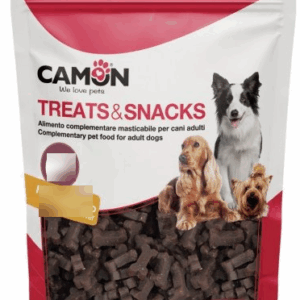 "Camon Treats & Snacks" - ласощі для дресирування собак "Кісточки" шинка, 450г