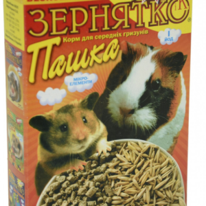 Корм "Зернятко" "Пашка"для морських свинок та середніх гризунів, 575 г