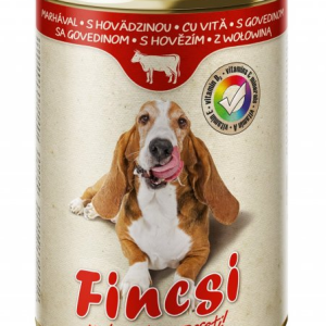 Вологий корм для собак Фінчі Fincsi з яловичиною, 415 г