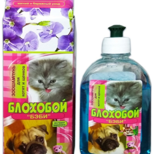 Зоошампунь "Блохобой Бебі", 200 мл, Норис