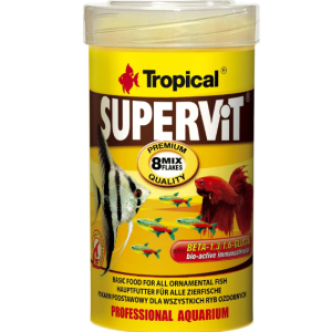 Сухий корм для акваріумних риб Тропікал Tropical Supervit для всіх риб (пластівці), 20 г
