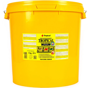Сухий корм для акваріумних риб Tropical у пластівцях "Tropical" 21 л4кг (для всіх акваріумних риб)