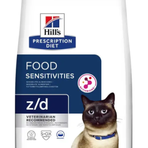 Сухий корм для котів Хіллс Hill's PD Food Sensitivities Z/D з чутливим травленням 1.5 кг