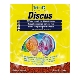 Сухий корм для акваріумних риб Тетра Tetra Discus для рибок дискусів (гранули), 15 г