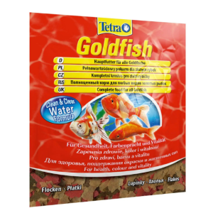 Сухий корм для акваріумних риб Tetra в пластівцях «Goldfish» 12 г (для золотих рибок)