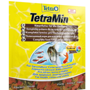 Сухий корм для акваріумних риб Tetra в пластівцях «TetraMin» 12 г (для всіх акваріумних риб)