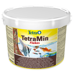 Сухий корм для акваріумних риб Tetra в пластівцях «TetraMin» 10 л2.1кг (для всіх акваріумних риб)