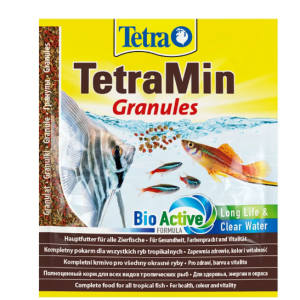 Сухий корм для акваріумних риб Tetra в гранулах «TetraMin Mini Granules» 15г (для всіх акваріумних риб)