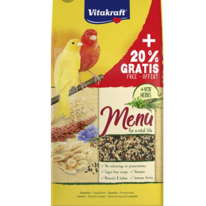 Корм для канарок Vitakraft «Premium Menu» 1 кг + 20 %