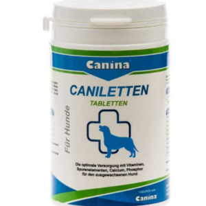 Вітамінно-мінеральний комплекс Canina Caniletten для собак, 300 г / 150 таблеток