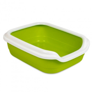 Туалет для котів "Природа" Comfort L (49х39х15) Лайм