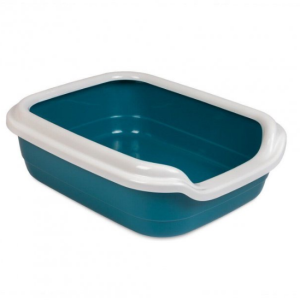 Туалет для котів "Природа" Comfort L (49х39х15) Ультрамарин