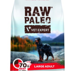Сухий корм для собак Vet Expert Raw Paleo Adult Large Beef з яловичиною, 12 кг