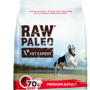 Сухий корм для собак Vet Expert Raw Paleo Adult Medium Beef з яловичиною, 2.5 кг