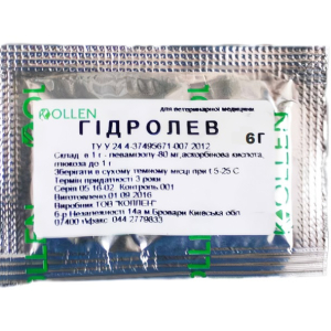 Гидролев 6 г, Коллен