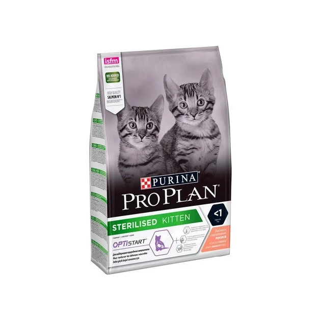 Purina Pro Plan Sterilised Kitten 10 кг корм для кошенят з куркою