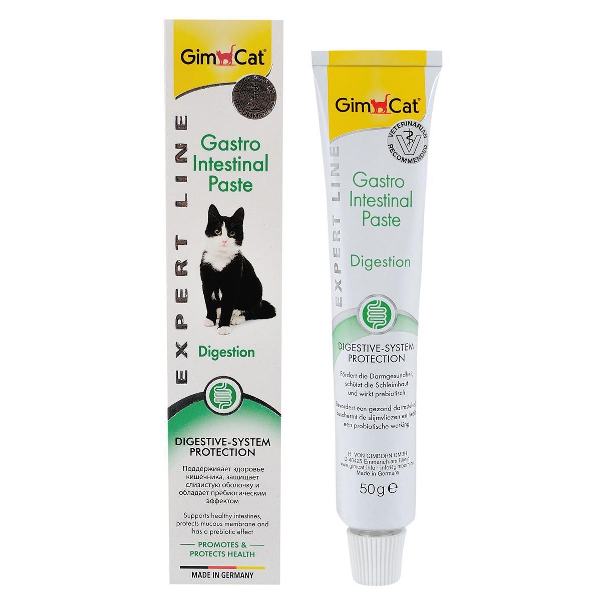 Gimcat Expert Line Gastro Intestinal 50 г паста для покращення травлення кішок (417462)