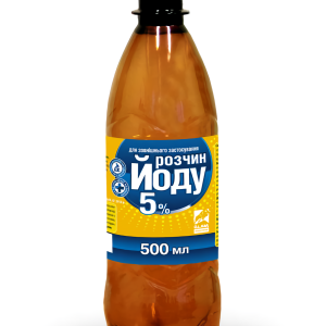 Йод 5% 500 мл O.L.KAR (Ветеринарний)