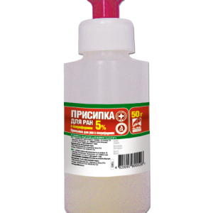 Присипка для ран з ксероформом 5%  50 г
