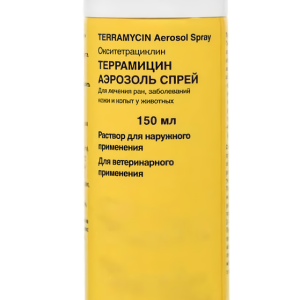 Терраміцин аерозоль спрей 150 мл (лікування ран тварин), Zoetis