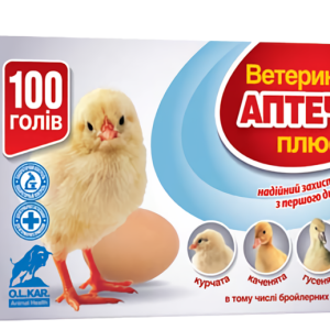 Ветаптечка Плюс для молодняку птиці на 100 голів