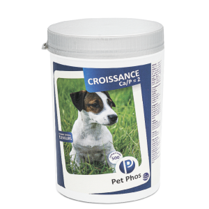 Ceva Pet Phos Croissance Ca/P=2 Growth Dog вітаміни для собак, яких годують домашнім раціоном, 100 табл.