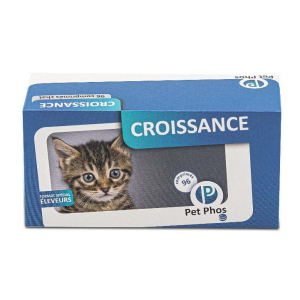 Ceva Pet Phos Croissance Cat вітаміни для дорослих котів та кошенят, 24 табл.