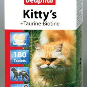 Вітаміни БЕАФАР Коти Киттис таурин+біотин таблетки №75