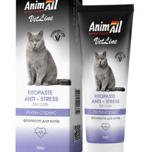 Фитопаста AnimAll VetLine Antistress для кішок, 100 г